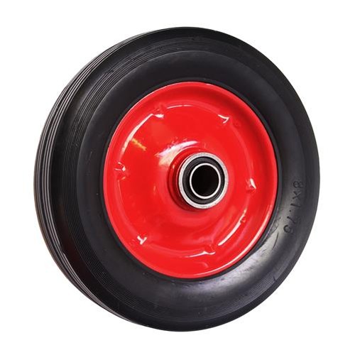 200mm solid rubber red - solid,