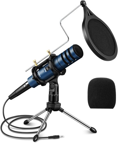Condenser microphone blue - condenser,