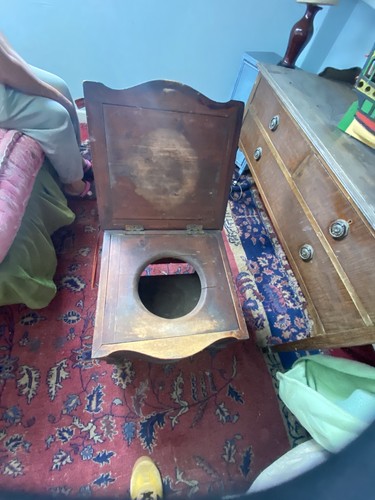 Antique commode edwardian - antique,