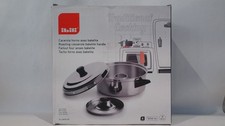 Ibili Roasting/Baking Casserole 26 Cm, Aluminium, Metallic, 3 liters