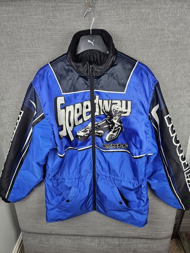 Speedway jacket blue - blue, wulf