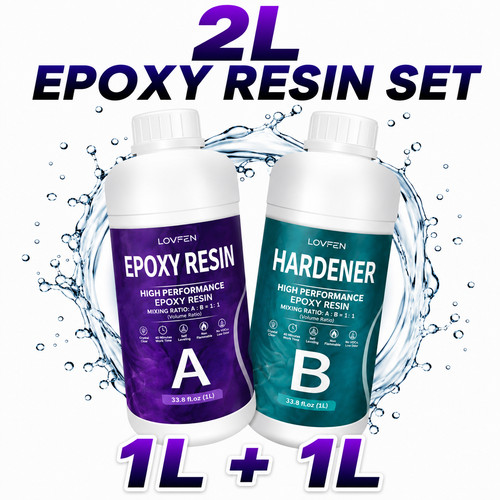Epoxy resin kit - epoxy, crystal