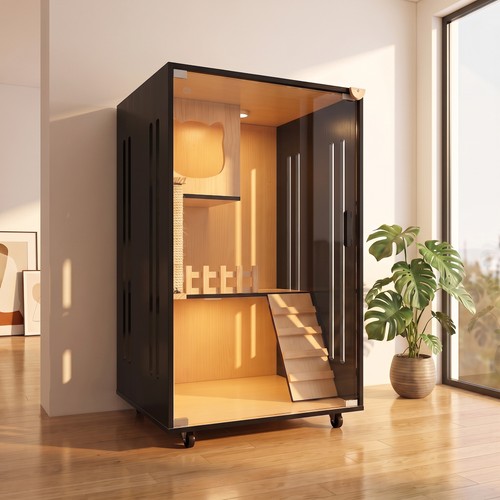 Cat house modern - cat,