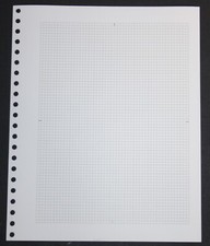 Multi ring stamp album leaves