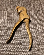 Vintage Eclipse No 77 Brass Saw Set Tooth Setting Pliers Carpenter Old Tool