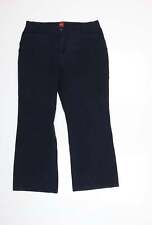 Olsen Womens Blue Cotton Blend Straight Jeans Size W34 L26