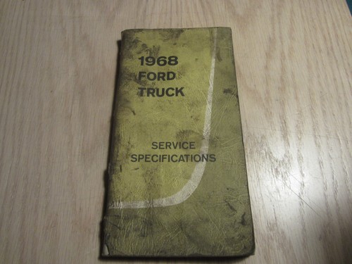 1968 ford truck - ford, service