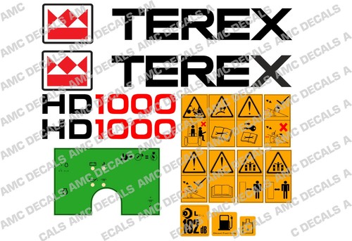 Terex hd1000 dumper - terex,