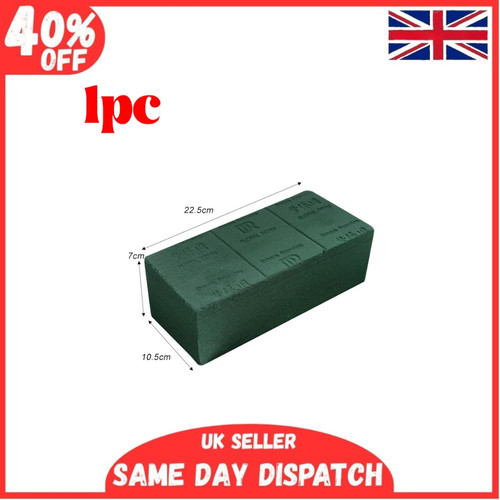 Green floral foam block - floral,