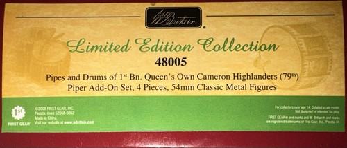 Britains 48005 the pipes - britains, #48005