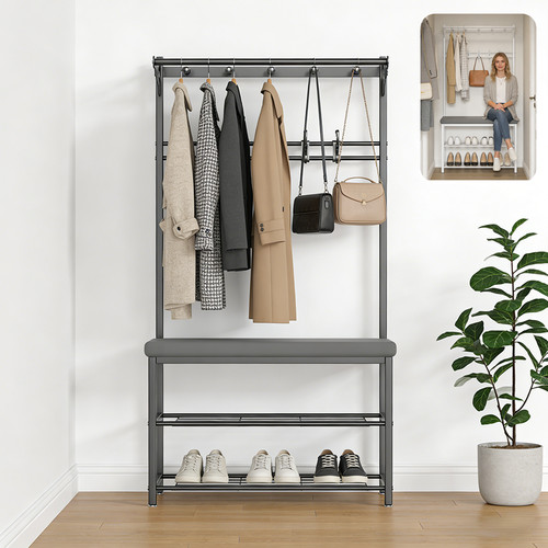 1 hall tree - tree, shoe
