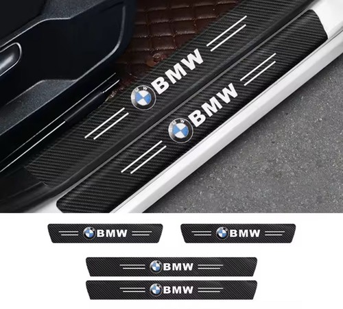 4pcs bmw carbon fibre effect - carbon,