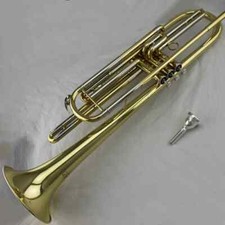 High Grade professional Gold lacquer Bass Trumpet BT8900