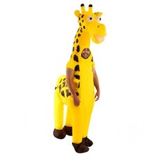 Giant Giraffe Inflatable Costume Adult Blow Up Fancy Dress Stag Party Halloween