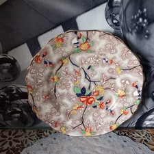 Antique Hancock & Sons Corona Ware ROSETTA Pattern Dinner Plate 1912-1937s