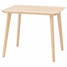 IKEA LISABO Table, ash veneer
