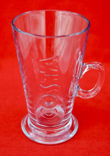 ONE 250 ML COSTA EMBOSSED LOGO LATTE GLASS - BEAUTIFUL CONDITION!
