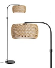Arc Floor Lamp, Boho Standing