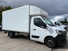 2023 / 73 plate Renault Master 35 LWB Luton Van WITH Tail Lift
