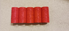 10 x Red UK Scout Woggle