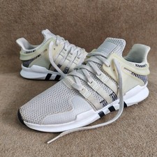 Adidas EQT Support ADV Trainers UK 10 Mens Grey/Stone/Black/White BY9582 (2017)