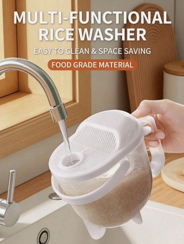 Hands free rice washer kitchen - free,