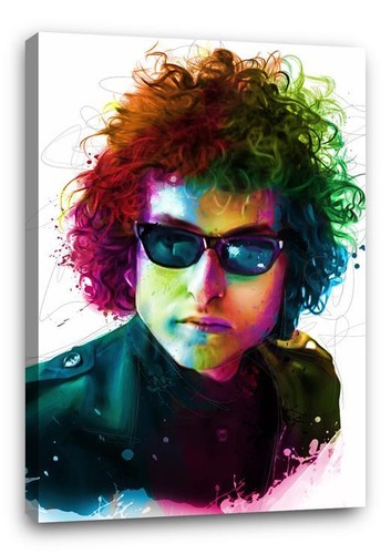 Bob dylan canvas wall - bob, art