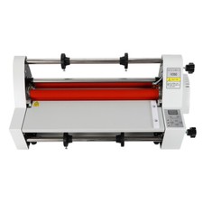 Hot Cold Roll Laminator Single + Dual Sided Digital Display Laminating Machine
