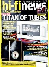 HI-FI NEWS  AUDIO RESEARCH REF