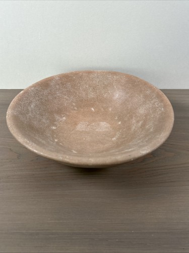 Hand carved natural stone bowl - carved,