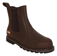 Mens JCB Farley Dealer Work Safety Steel Toe Midsole Ankle Boots Sizes 6 to 13