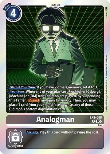 Analogman foil ex9 - foil, nm