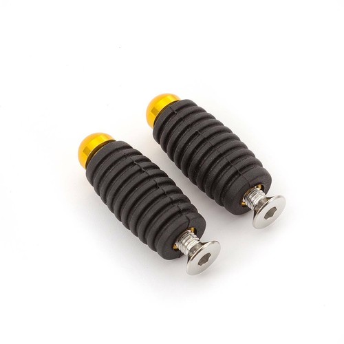 6mm rubber footpeg pedal pegs - footpeg,