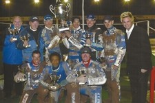 POOLE PIRATES 2003 SPEEDWAY TEAM PHOTOGRAPH
