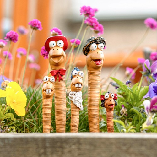 5pc garden worms - garden,