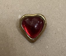 YSL Vintage Red Stone