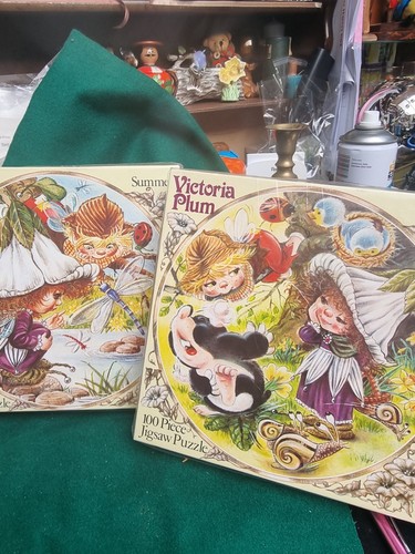 Vintage victoria plum jigsaw - vintage,