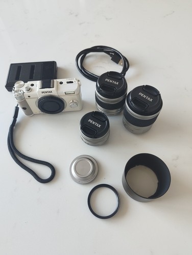 Pentax white compact digital - compact,
