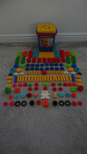 Vintage playskool bucket - playskool, of
