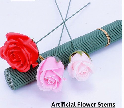 Green artificial flower - artificial,