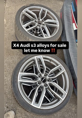 Genuine audi alloy wheels - alloy,