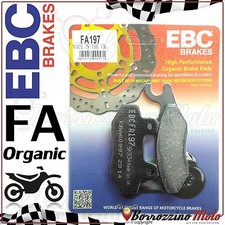 FRONT BRAKE PADS ORGANIC EBC