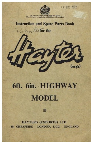 Hayter highway tractor - highway,