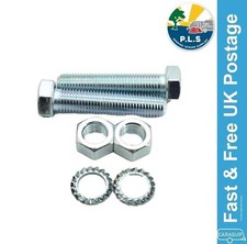 Towball Nut & Bolts High Tensile Tow Hitch Bolts & Washers M16 x 75mm Pair