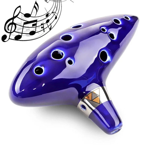 Ocarina ceramic holes alto - holes,