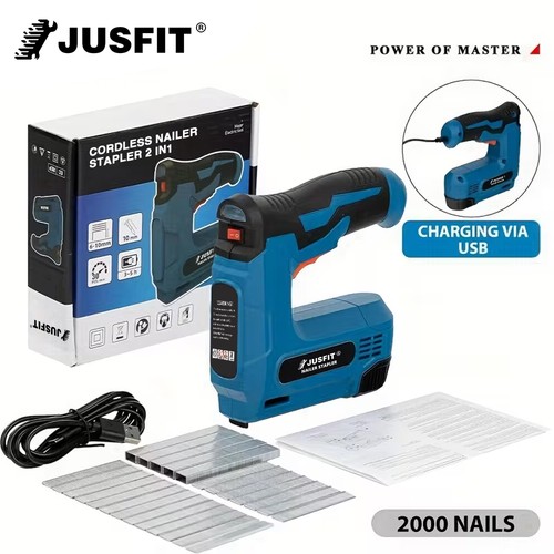 Cordless nail gun 2in1 - nail, battery