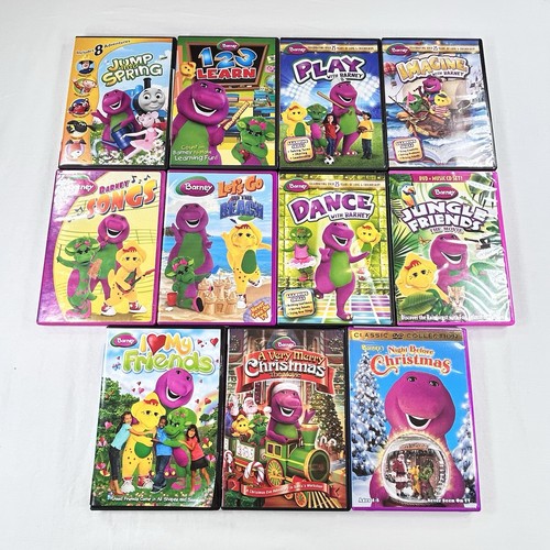 Barney dvd lot all - all, discs