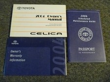 2004 Toyota Celica Owner