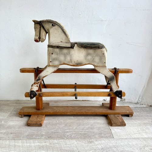 Antique victorian rocking - antique,