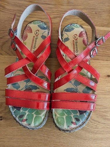 Heavenly feet women red - feet,